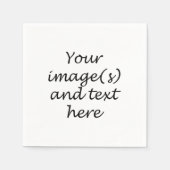 Ihr eigenes Design - Servietten (Vorderseite)