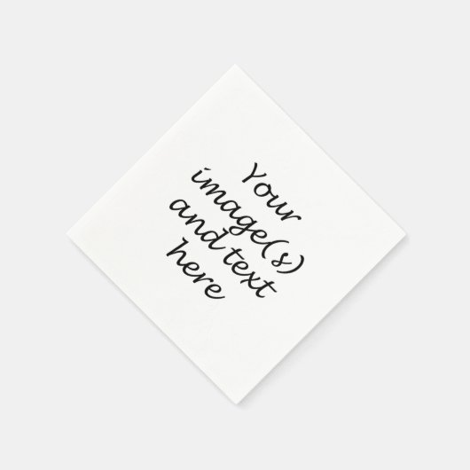 Ihr eigenes Design - Servietten (Ecke)