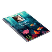 Ihr eigenes Exotic Fish Tank Aquarium Notizblock (Rechte Seite)