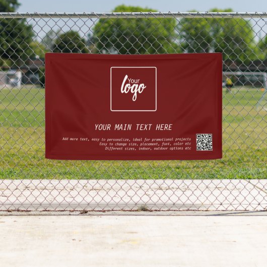 Ihr eigenes Firmenlogo Einzigartiger Personalisier Banner (Insitu)