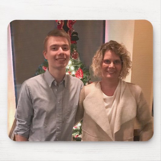 Ihr eigenes Foto-Familien-Bild modern Mousepad (Vorne)