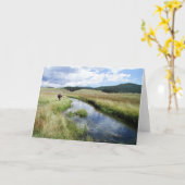 Ihr eigenes Foto von einer Fangreise Karte (Gelbe Blume)