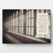 Ihr eigenes Glück Fotoplatte (Vorderseite)