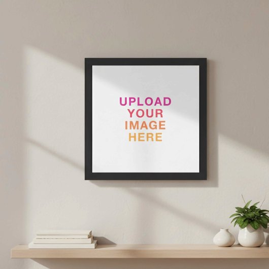 Ihr eigenes Image-Foto-Leer Poster