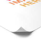 Ihr eigenes Image-Foto-Leer Poster (Ecke)