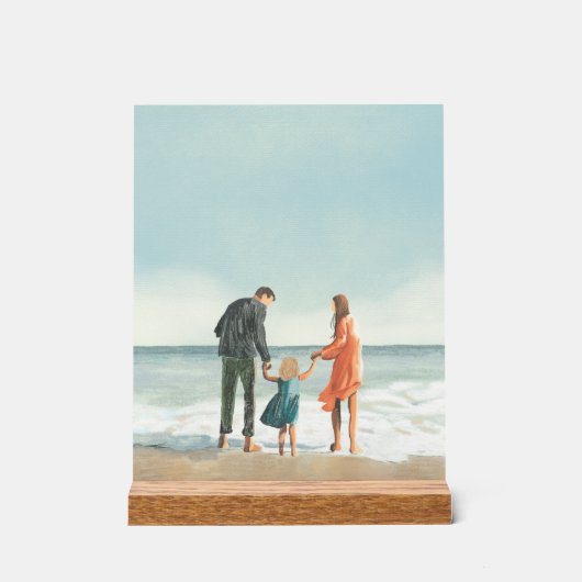 Ihr eigenes Kunstwerk | Laden Sie das Zeichnend Bi Acrylschild (Vorderseite)