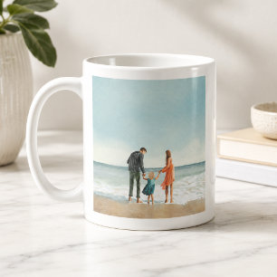 Ihr eigenes Kunstwerk Laden Sie das Zeichnend Bi Kaffeetasse