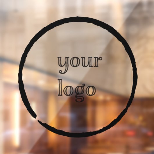 Ihr eigenes Logo oder Foto Fensteraufkleber (Blatt 2)