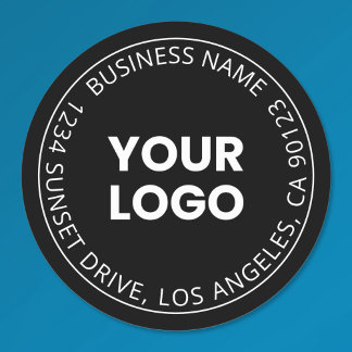 Ihr eigenes Logo und bearbeitbarer Rundschreiben S Runder Aufkleber