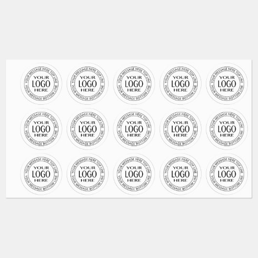 Ihr eigenes Logo und Ihr benutzerdefinierbarer Cir Etiketten