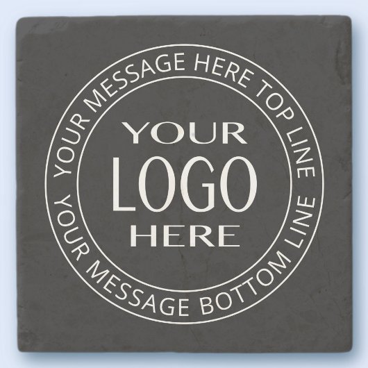 Ihr eigenes Logo und Ihr benutzerdefinierbarer Cir Steinuntersetzer