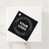 Ihr eigenes Logo und Vielen Dank, dass Sie eine Na Geschenkanhänger (Beispiel)