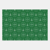 Ihr eigenes Logo Unternehmen Weihnachtsbaum Tissue Geschenkpapier Set (Vorderseite 2)