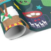 Ihr eigenes Papier behalten oder entwerfen - Matte Geschenkpapier (Rolleneckpunkt)