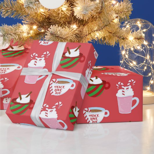 Ihr eigenes Papier behalten oder entwerfen - Matte Geschenkpapier (Feiertage)