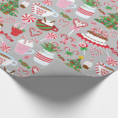 Ihr eigenes Papier behalten oder entwerfen - Matte Geschenkpapier (Ecke)