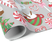 Ihr eigenes Papier behalten oder entwerfen - Matte Geschenkpapier (Rolleneckpunkt)