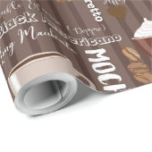 Ihr eigenes Papier behalten oder entwerfen - Matte Geschenkpapier (Rolleneckpunkt)