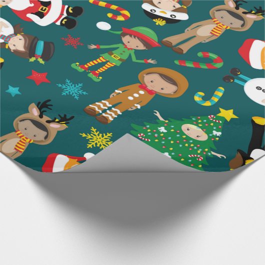 Ihr eigenes Papier behalten oder entwerfen - Matte Geschenkpapier (Ecke)