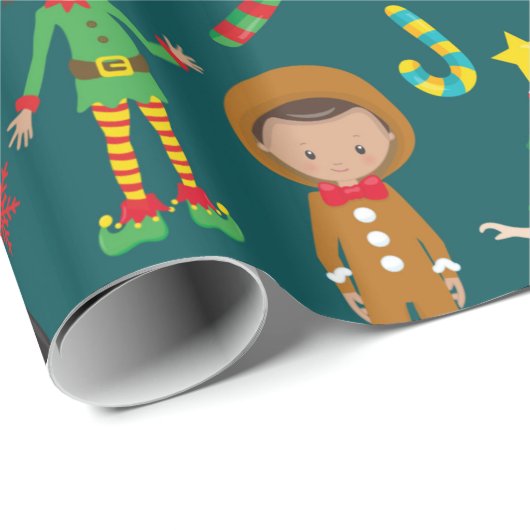 Ihr eigenes Papier behalten oder entwerfen - Matte Geschenkpapier (Rolleneckpunkt)