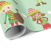 Ihr eigenes Papier behalten oder entwerfen - Matte Geschenkpapier (Rolleneckpunkt)