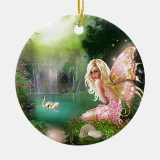 Ihr eigenes Paradies Keramikornament (Vorne)