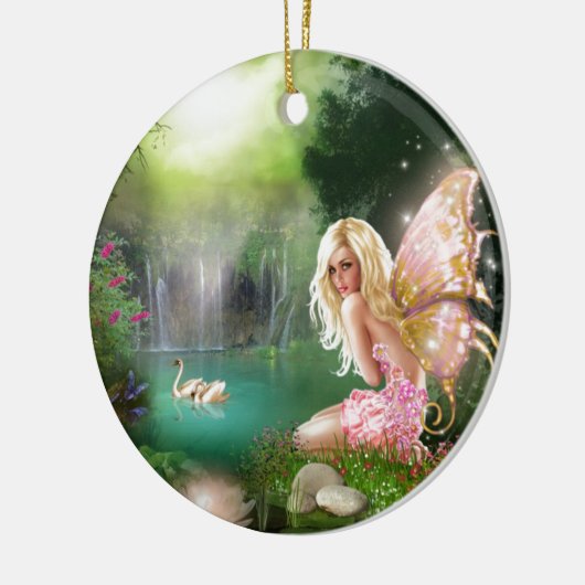 Ihr eigenes Paradies Keramikornament (Links)