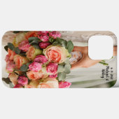 Ihr eigenes Personal Wedding Bouquet Foto Case-Mate iPhone Hülle (Rückseite (Horizontal))