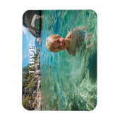 Ihr eigenes personalisiertes Reisefoto Magnet (Vertikal)