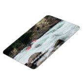 Ihr eigenes River-Foto mit Beschriftung Magnet (Linke Seite)