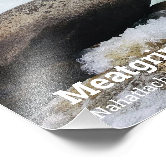 Ihr eigenes River Rafting Foto mit Beschriftung (Ecke)