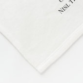 Ihr eigenes Titelblatt News Story Foto Personalisi Fleecedecke (Ecke)