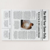 Ihr eigenes Titelblatt News Story Foto Personalisi Puzzle (Horizontal)
