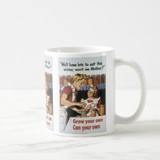 Ihr eigenes wachsen, kann Ihr eigenes Kaffeetasse