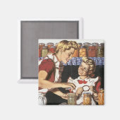 Ihr eigenes wachsen, kann Ihr eigenes Magnet (Vorderseite/Rückseite)