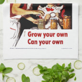 Ihr eigenes Wachstum - Ihr eigenes Geschirrtuch (Gefaltet)