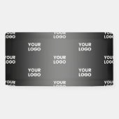 Ihr einfaches mehrfarbiges Logo | Schwarz & Grau G Banner (Horizontal)