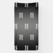 Ihr einfaches mehrfarbiges Logo | Schwarz & Grau G Banner (Vertikal)