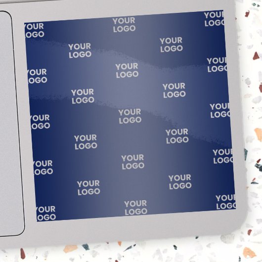 Ihr einfaches mehrfarbiges Logo | Transparentes Bl Aufkleber