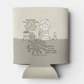 Ihr Einfluss ist wichtig Dosenkühler (Rückseite)