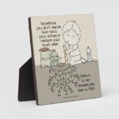 Ihr Einfluss ist wichtig Fotoplatte (Vorderseite)