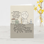 Ihr Einfluss ist wichtig Karte (Gelbe Blume)