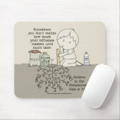 Ihr Einfluss ist wichtig Mousepad (Mit Mouse)