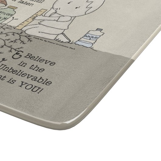 Ihr Einfluss ist wichtig Schneidebrett (Ecke)