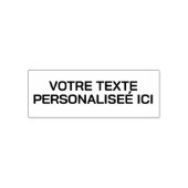 Ihr einzigartiger Text über einen Personalisierbar Permastempel (Design)