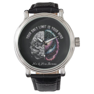 Ihr einziger Grenzwert ist Ihr Geist: Motivierend Armbanduhr