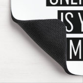 Ihr einziger Grenzwert ist Ihr Geist Mousepad (Ecke)