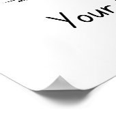 Ihr einziger Limit sind Sie - Motivierend Poster (Ecke)