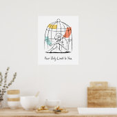 Ihr einziger Limit sind Sie - Motivierend Poster (Küche)