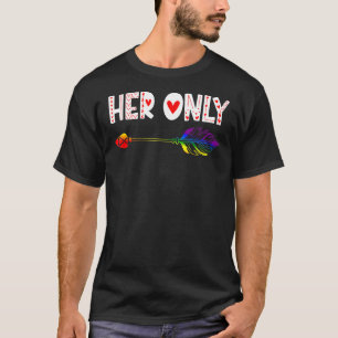 Ihr einziger lustiger Valentinstag Lesben-Paar LGB T-Shirt
